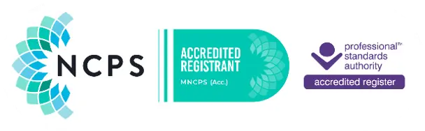 NCPS Accredited Registrant logo.